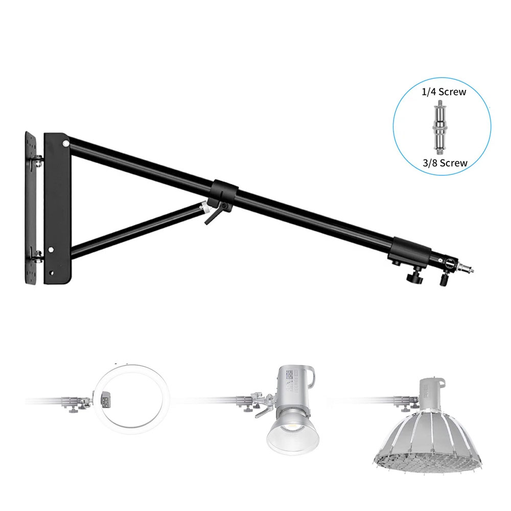 Photography Umbrella Light - 100/135/ 170cm montaje en pared brazo