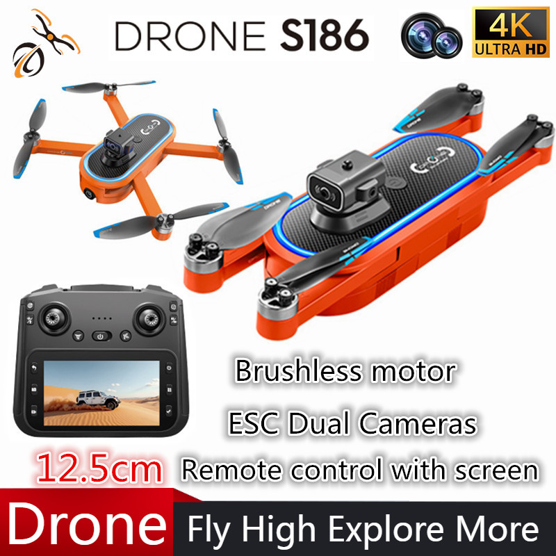 Photography Hd - 2025 S186 Drone profesional 4K HD