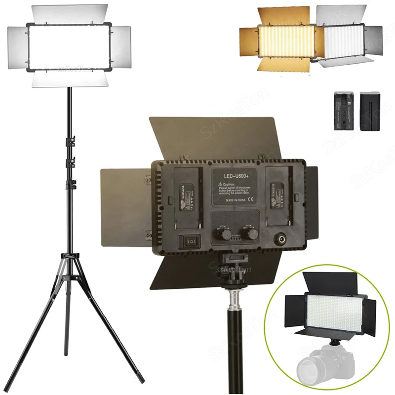 Photography Umbrella Lighting Kit - Kit de iluminación LED para estudio