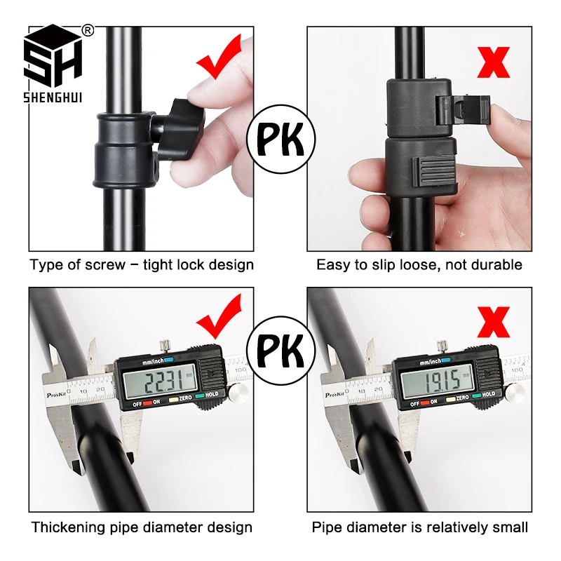 SH Photography1.5*2/2*2M Fondo - Backdrop Stand Kit reseña y precio