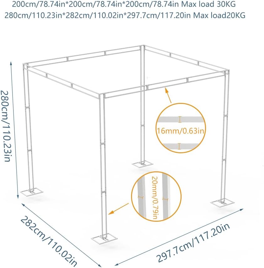 Kit de soporte de fondo de bod - Backdrop Stand Kit reseña y precio