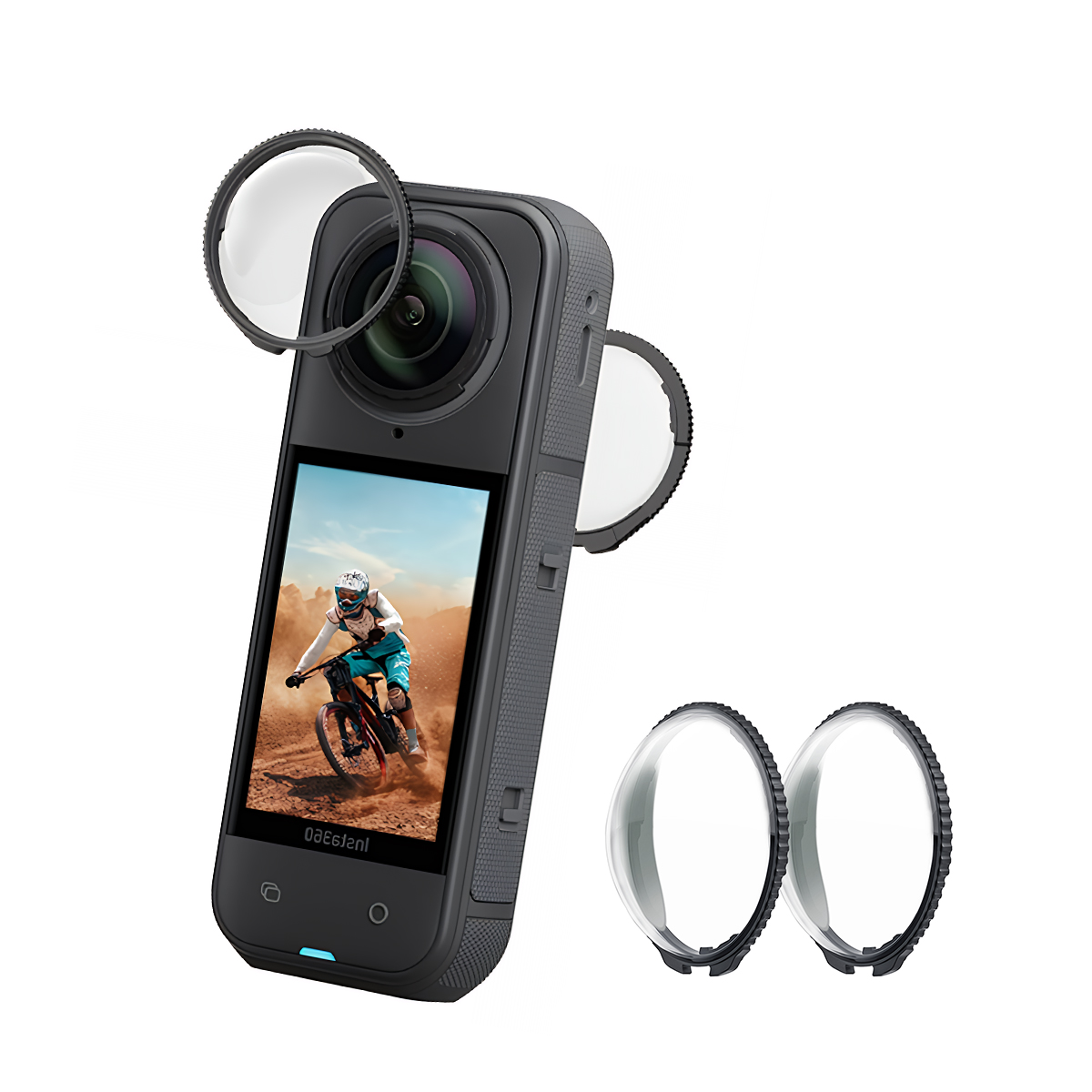 Filtro UV de doble lente para  - Insta360 Camera X4 reseña y precio