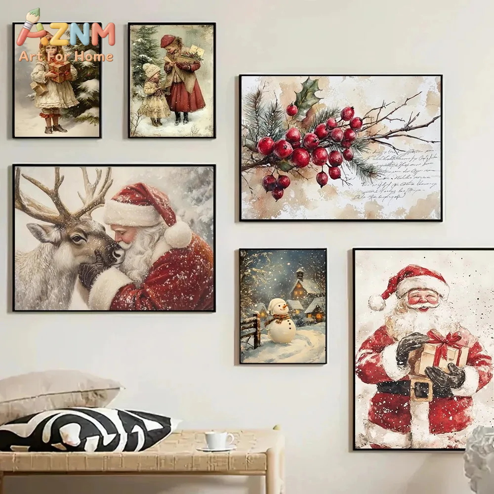 Impresión de Póster Navideño V - Photography Angle reseña y precio