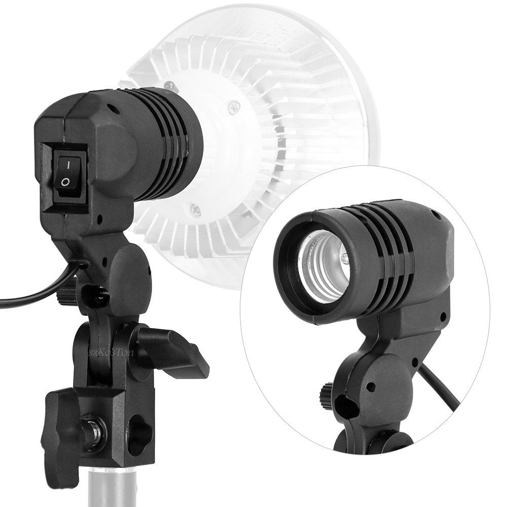 Portalámparas de un solo cabez - Photography Umbrella Lighting Kit reseña y precio