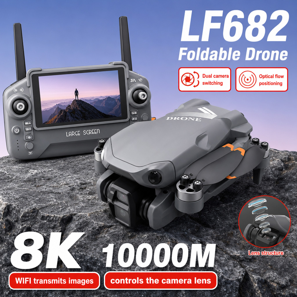 Dron Aéreo LF682 con Cámaras D - Dji Drone Mini 3 reseña y precio