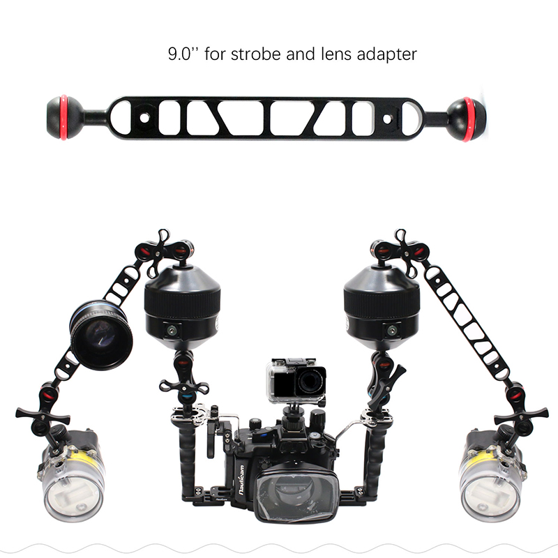 Adaptador de bola de aluminio  - Photography Umbrella Lighting Kit reseña y precio