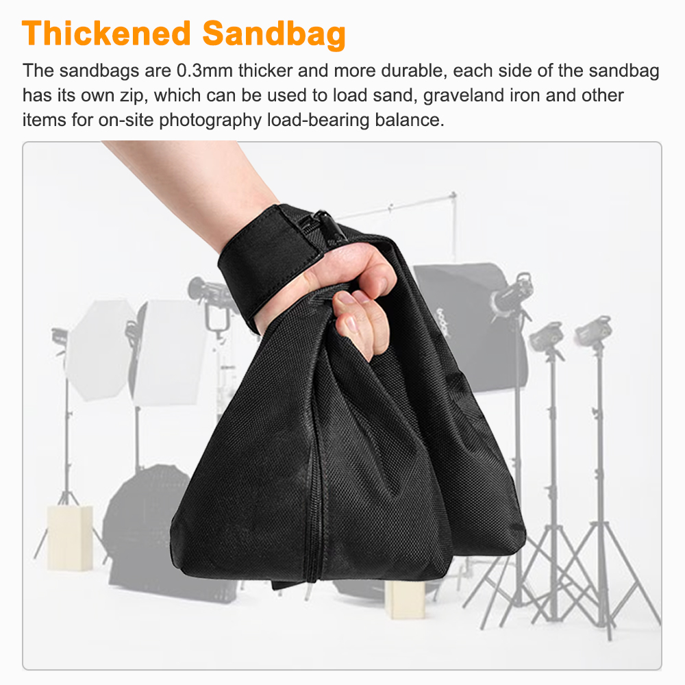 Saco de arena de doble sección - Photography Umbrella Lighting Kit reseña y precio