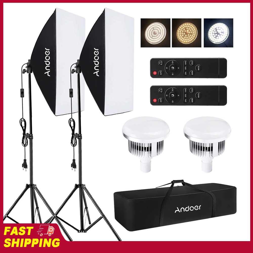Kit de Iluminación Softbox And - Photography Umbrella Lighting Kit reseña y precio