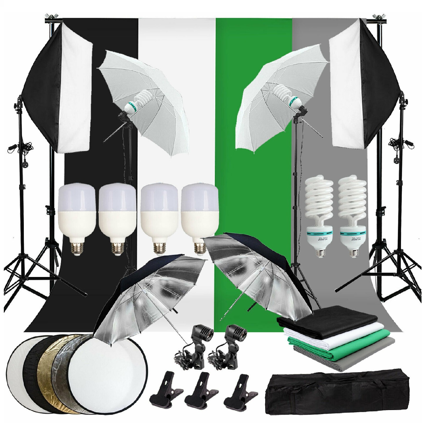 Kit de Fotografía Profesional  - Backdrop Stand Kit reseña y precio