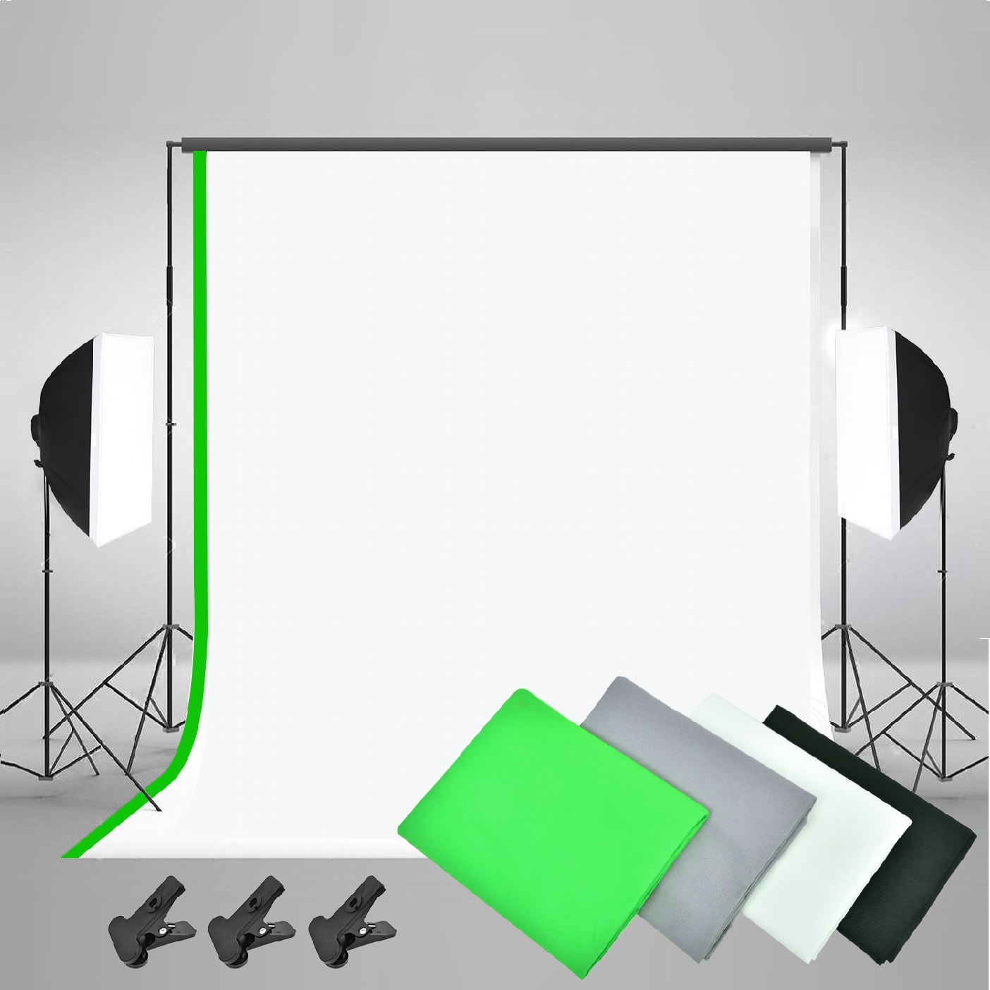 Kit de Fotografía Profesional  - Backdrop Stand Kit reseña y precio