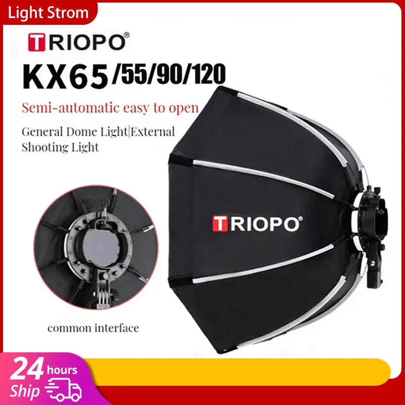 TRIOPO KX 65cm 90cm Softbox oc - Photography Umbrella Light reseña y precio