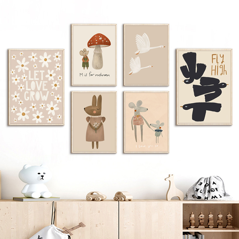 Pósteres bohemios de dibujos a - Photography Duck reseña y precio