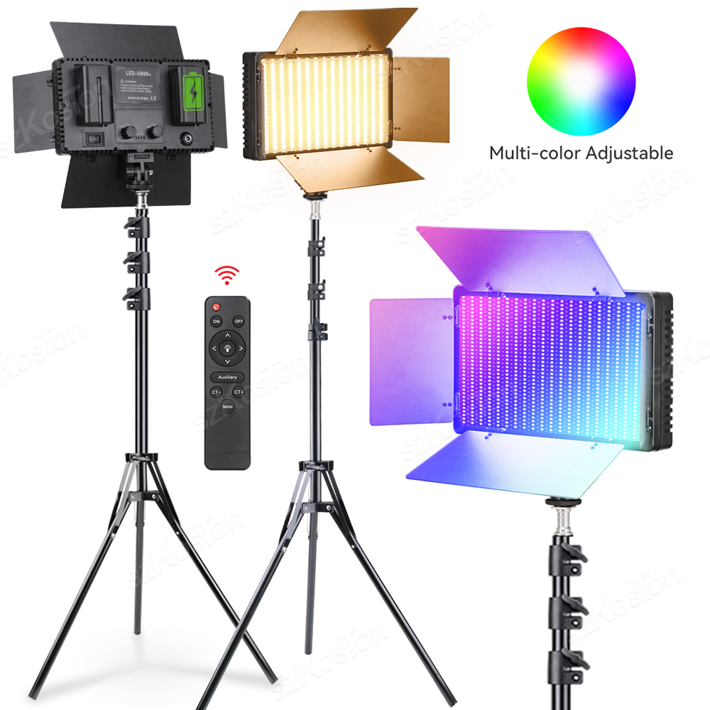 Panel de luz LED de relleno RG - Photography Umbrella Lighting Kit reseña y precio