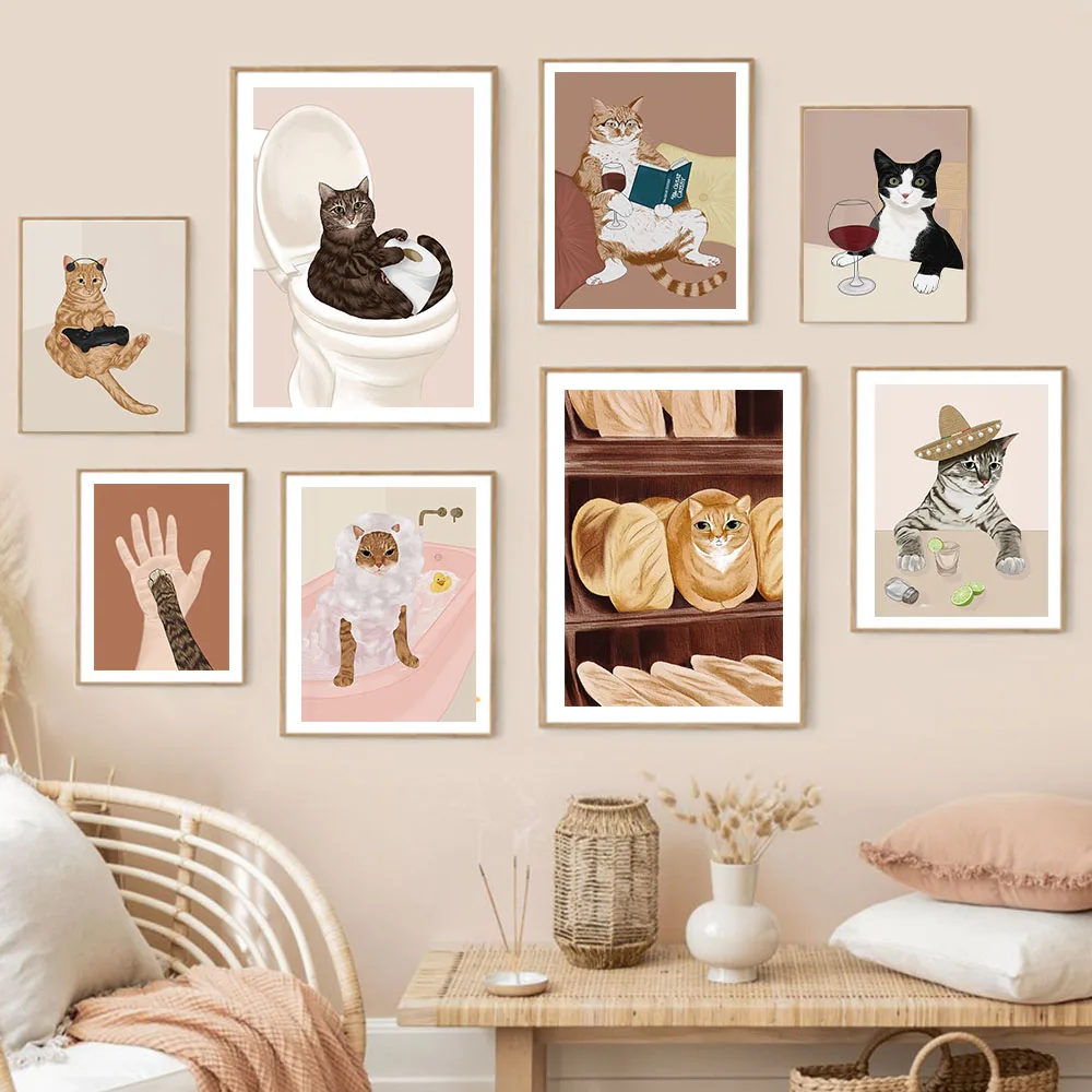 Pintura en lienzo de gato negr - Photography Duck reseña y precio
